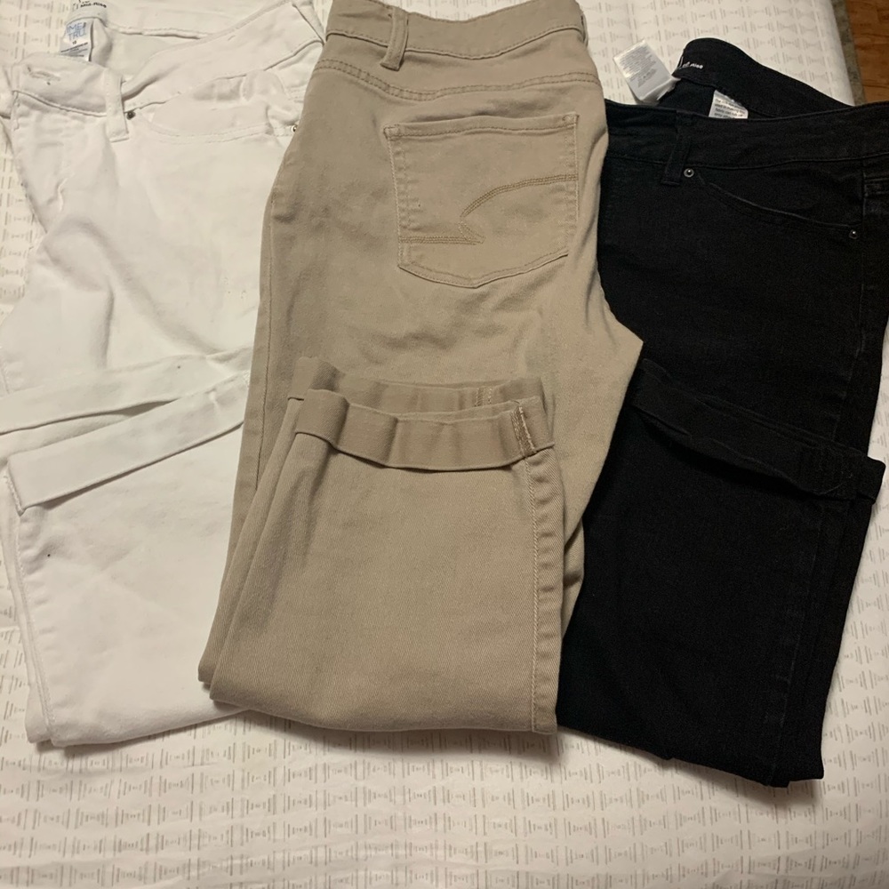 Capri shorts - all three come together